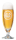 112308 Wernesgrüner Bierglas 0,4L