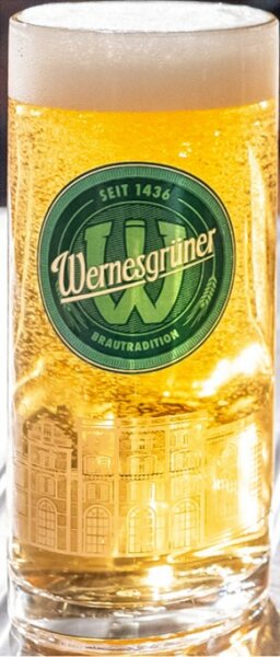 112317 Wernesgrüner Bier-Seidel 0,5L